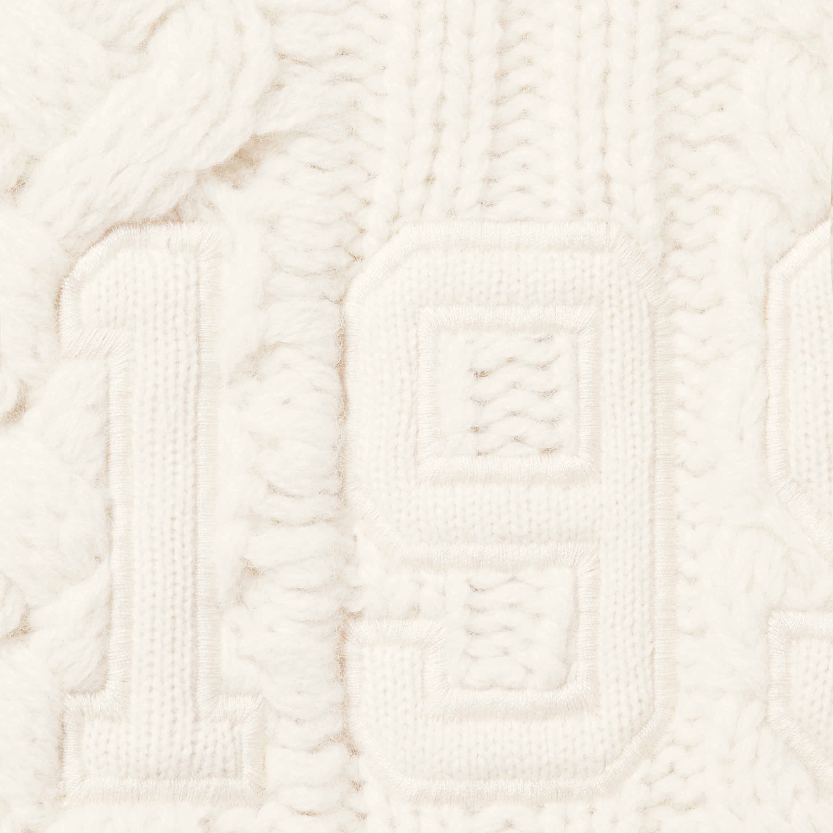 Appliqué Cable Knit Sweater view 10